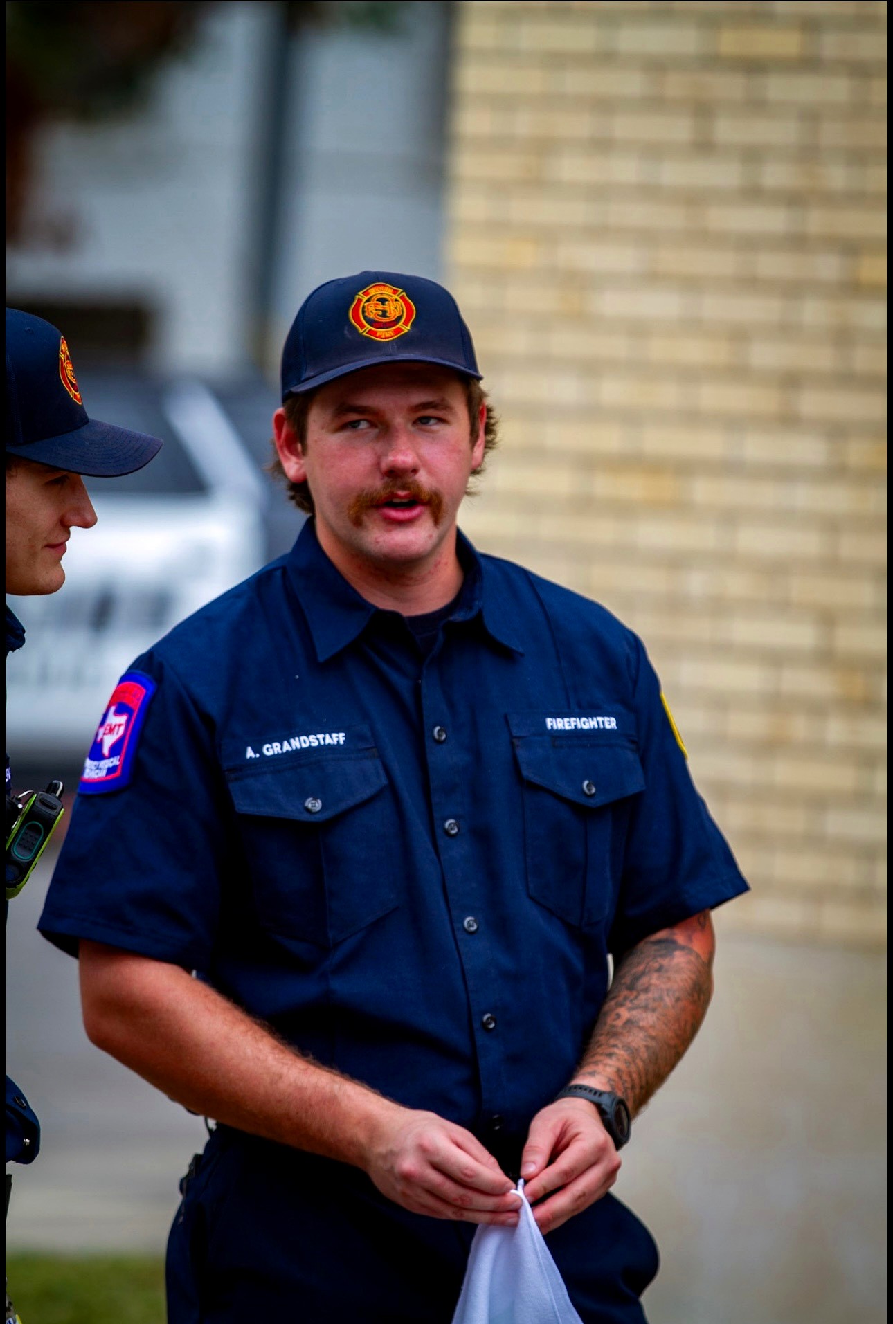 Alec Grandstaff in uniform